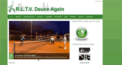 Desktop Screenshot of deuceagain.nl